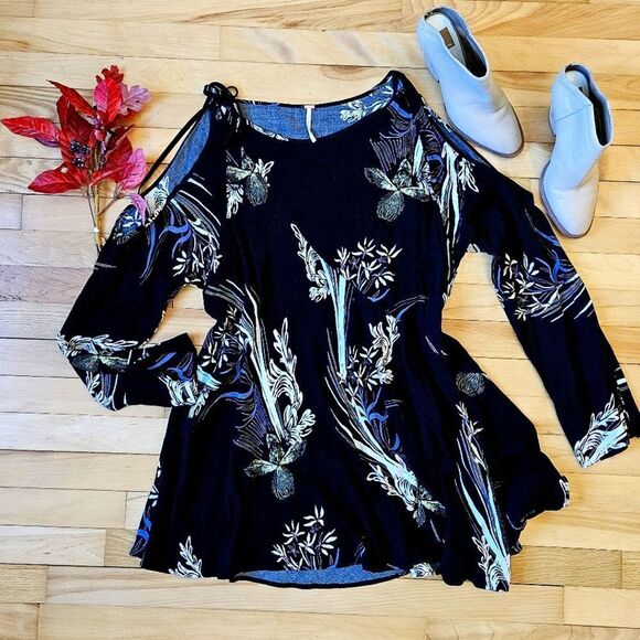 Free People Floral Flowy Dress - Picture 1 of 11